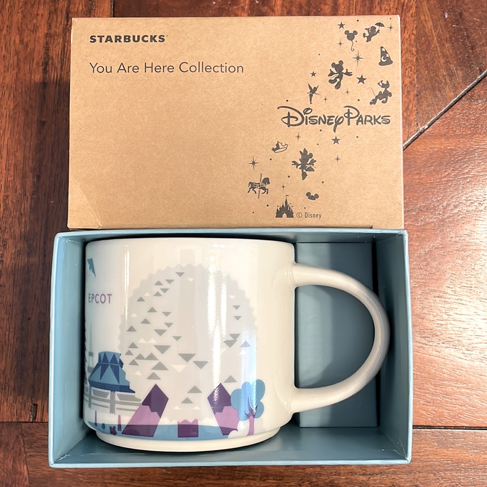 Starbucks You Are Here Collection Epcot Disney Parks